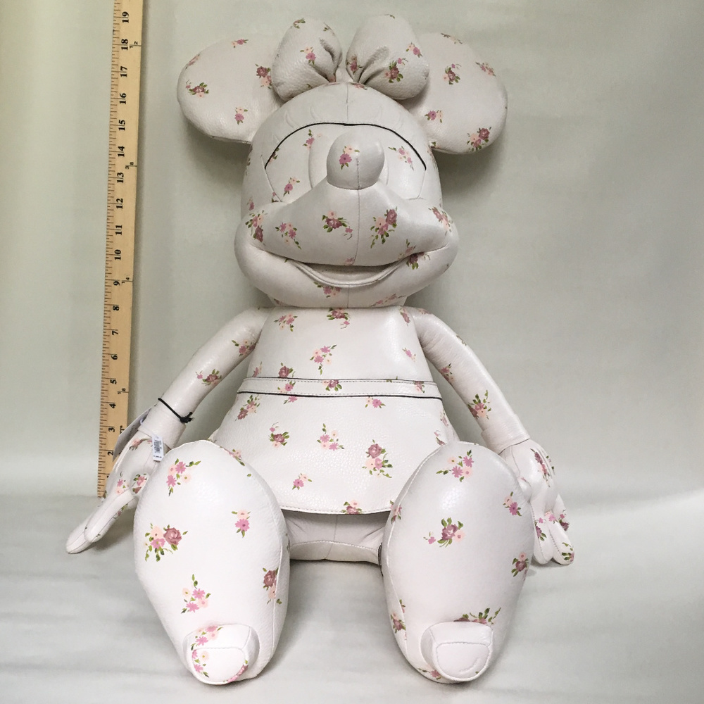 COACH x Disney Minnie Mouse Floral Ivory Doll